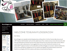 Tablet Screenshot of bunnyflogger.com